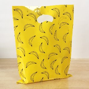 바나나 비닐쇼핑백
